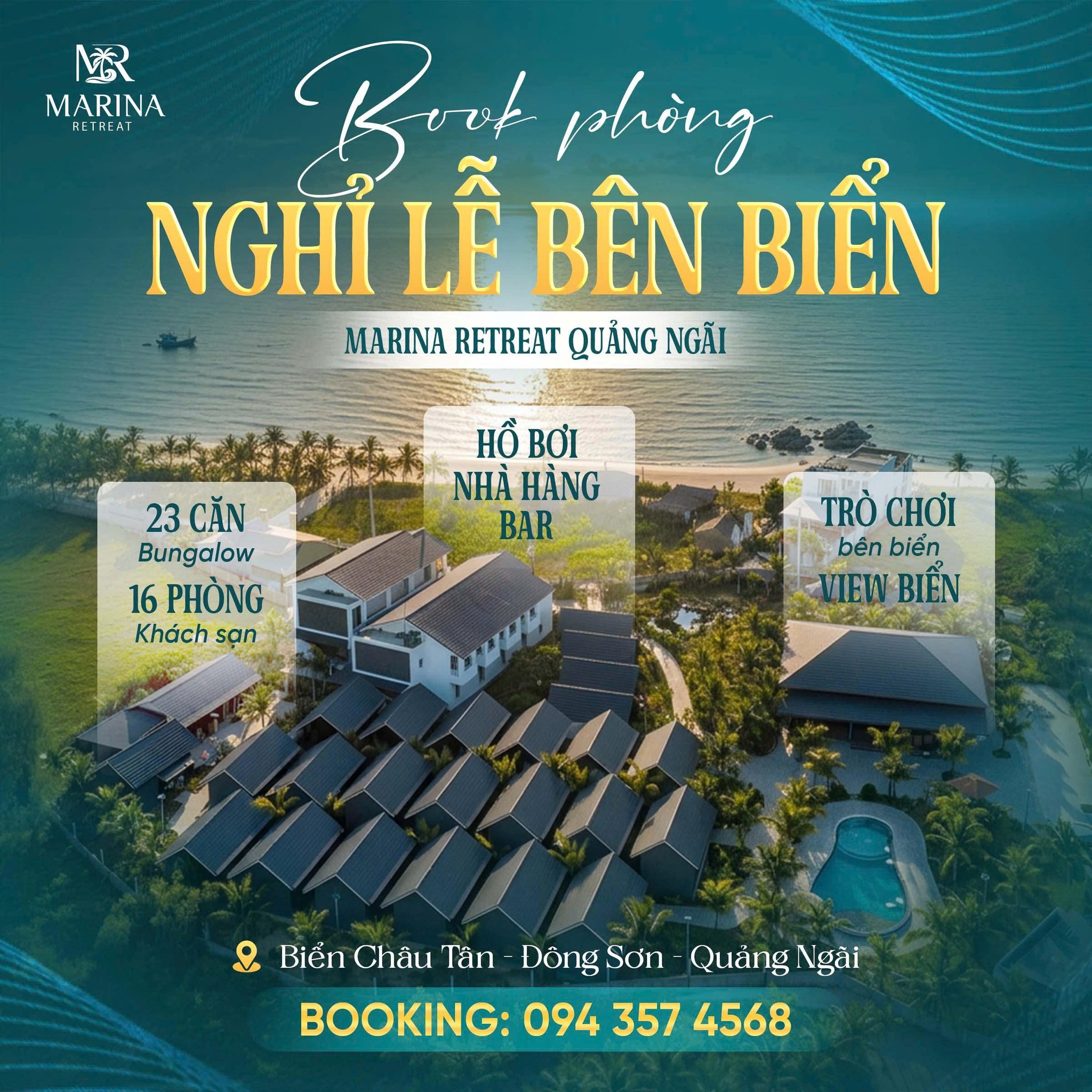 𝐋𝐞̂𝐧 𝐊𝐞̂́ 𝐇𝐨𝐚̣𝐜𝐡 𝐍𝐠𝐡𝐢̉ 𝐋𝐞̂̃ 𝟑𝟎/𝟒 - 𝐂𝐡𝐨̂́𝐭 𝐑𝐞𝐬𝐨𝐫𝐭 𝐒𝐨̛́𝐦 𝐓𝐚̣𝐢 𝐌𝐀𝐑𝐈𝐍𝐀 𝐑𝐄𝐓𝐑𝐄𝐀𝐓